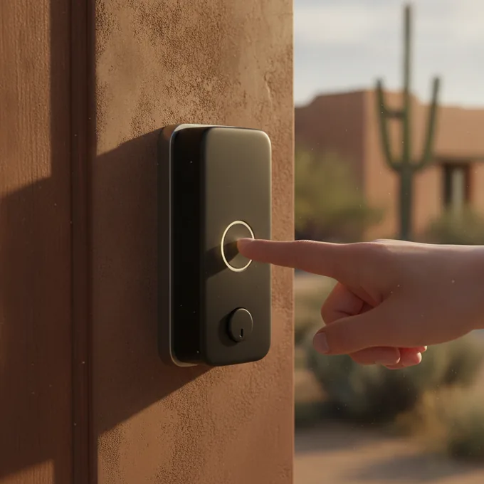 Smart lock install in Marana